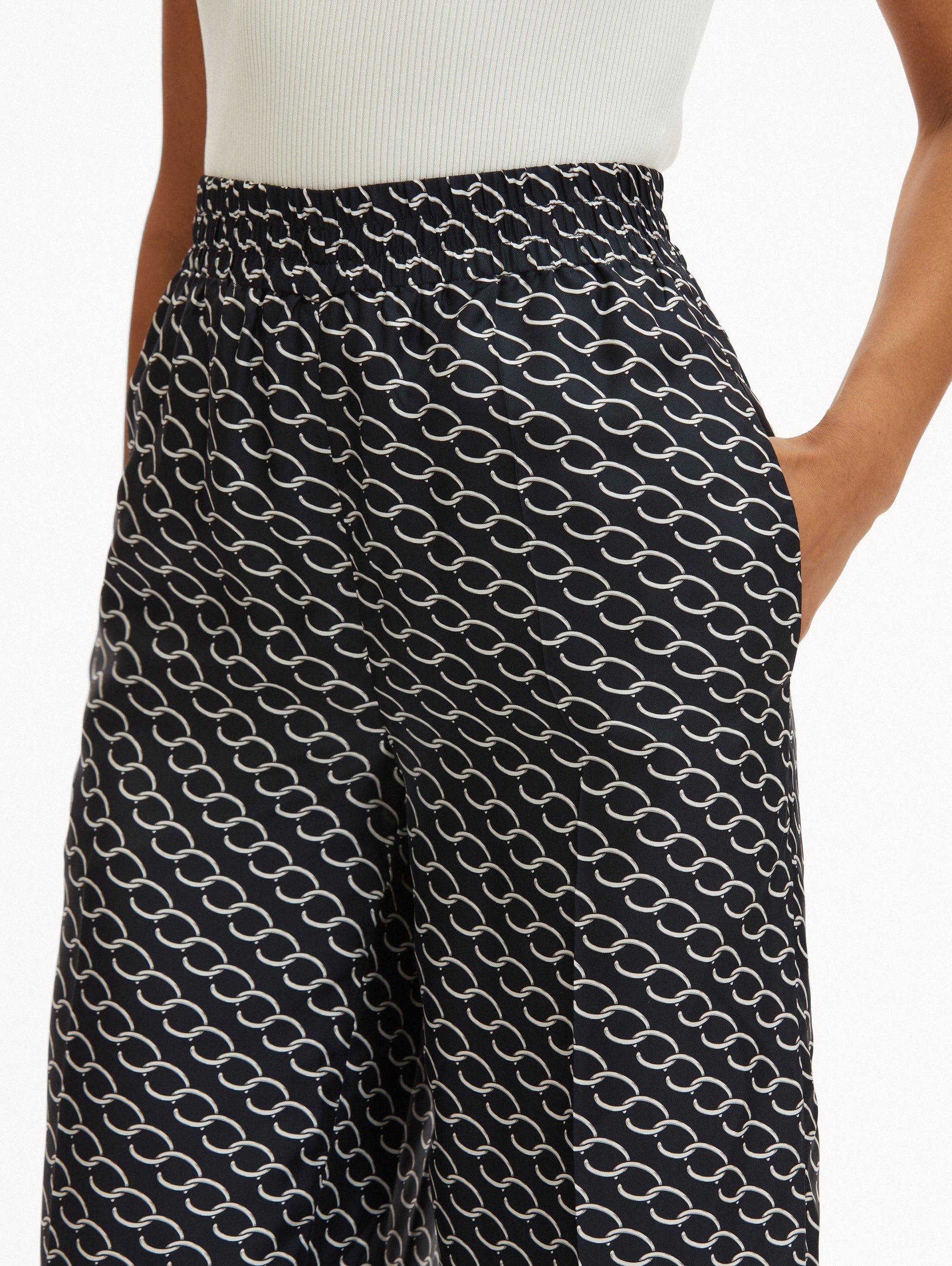 SMALL OSCAR CHAIN-LINK PANT - 4