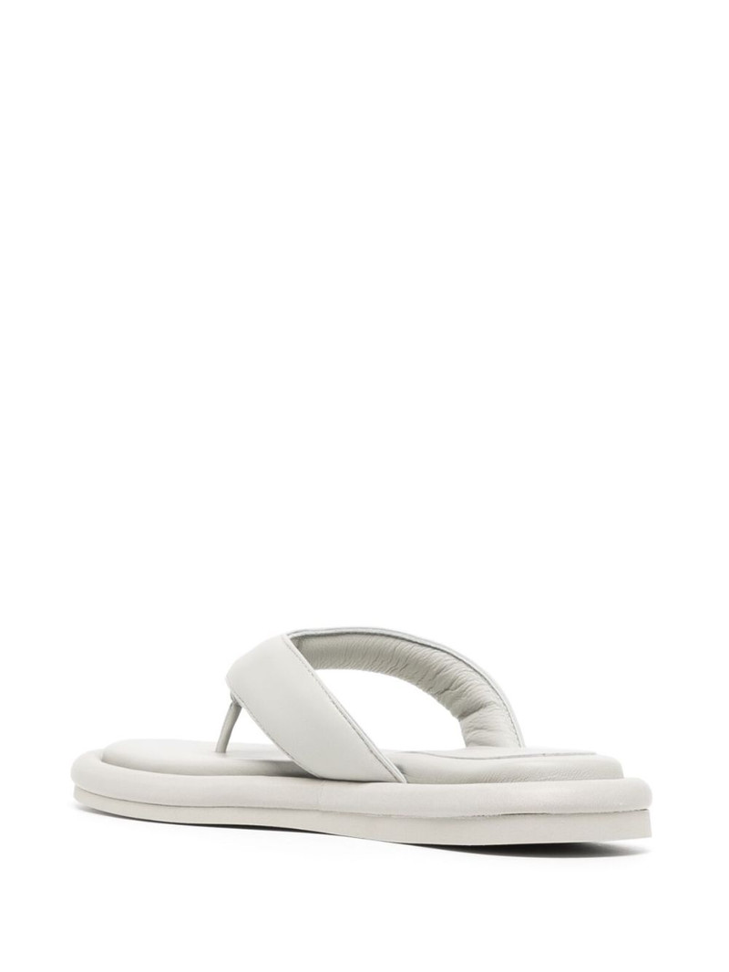 padded leather flip-flops 3