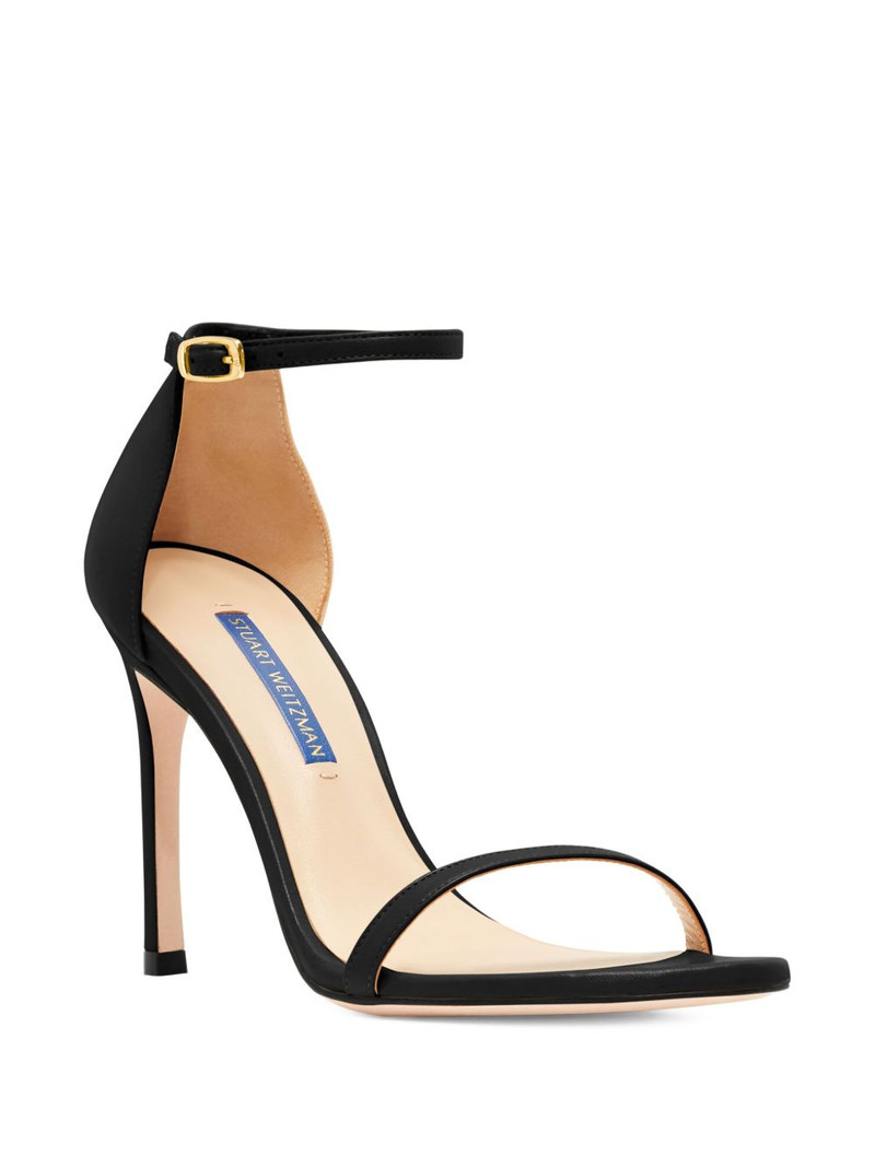 Stuart Weitzman 105mm leather sandals outlook