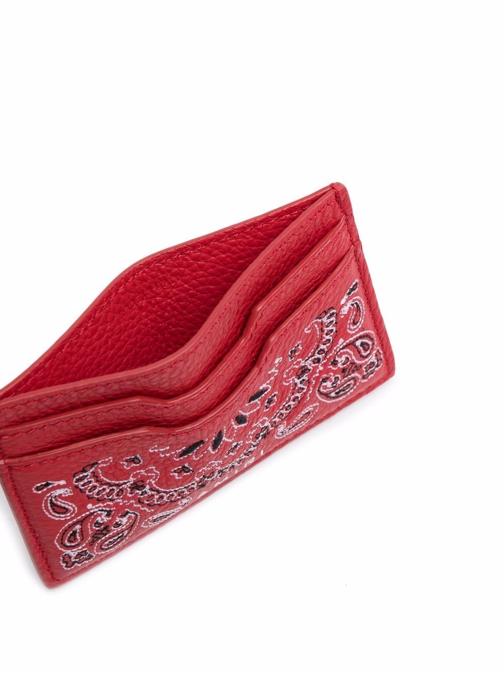 paisley-print logo cardholder - 3