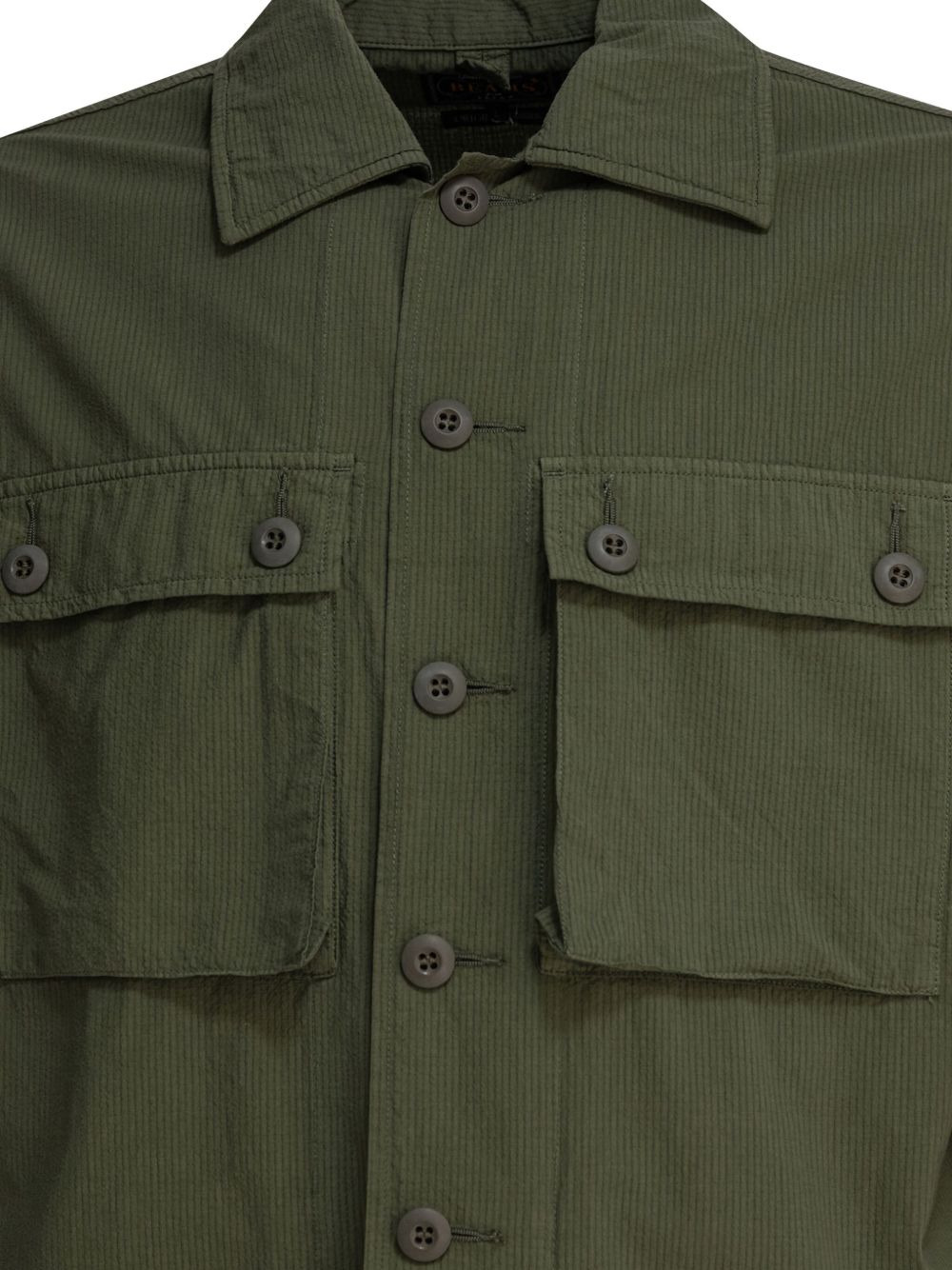button-down pocket shirt jacket - 3