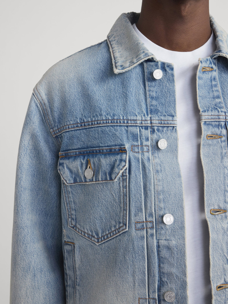Vintage Wash Denim Jacket 4