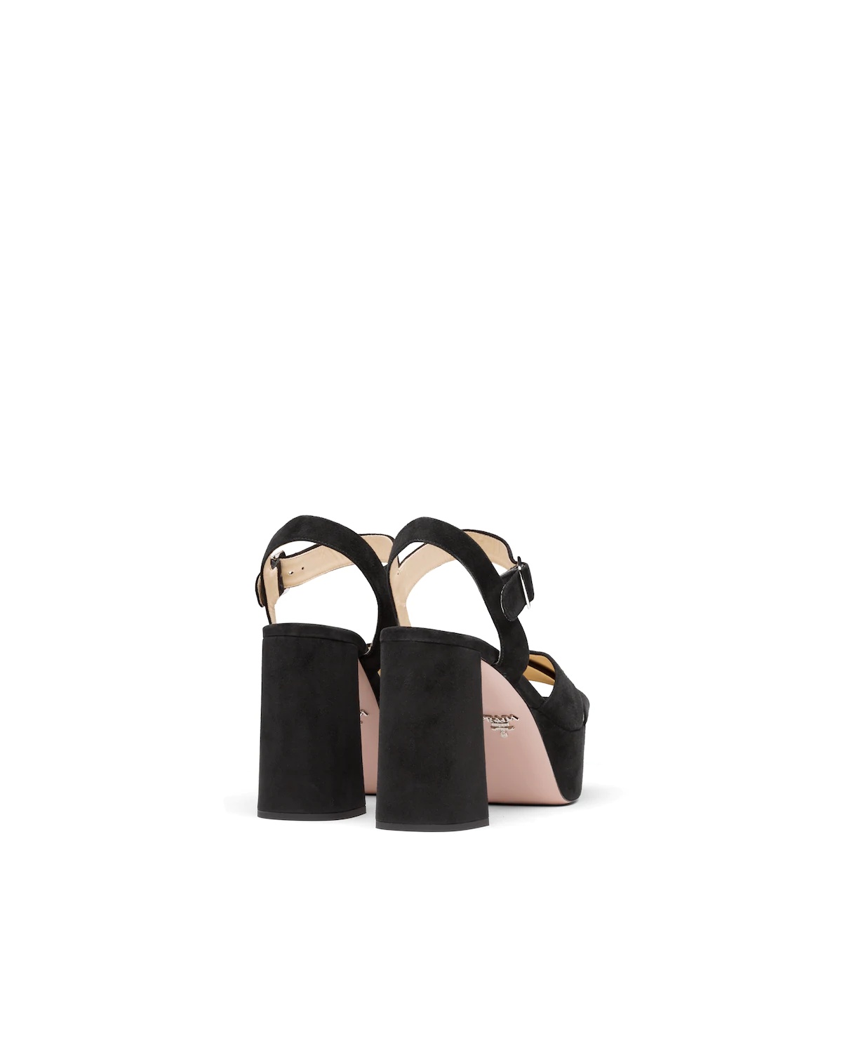 Suede platform sandals - 3