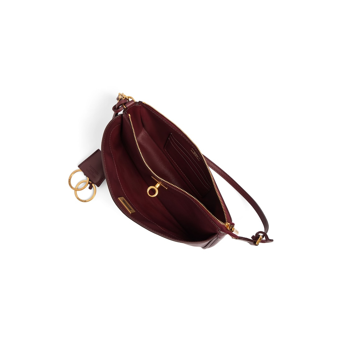 Women's Rodeo Sling Pochette in Dark Burgundy - 4
