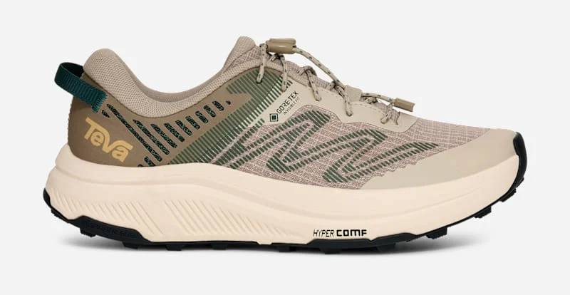 Women's Hurricane Trailsetter GTX Trail Running Shoe in Oyster/June Bug - 1