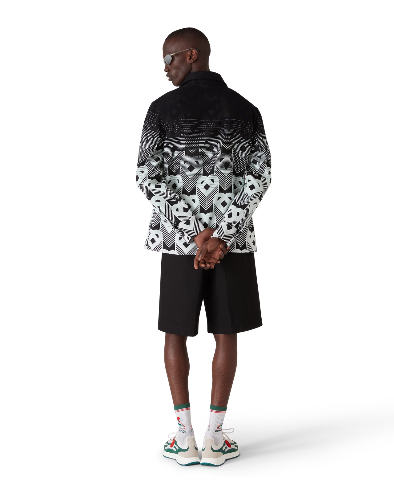 Gradient Monogram Shacket | Casablanca Paris - 3