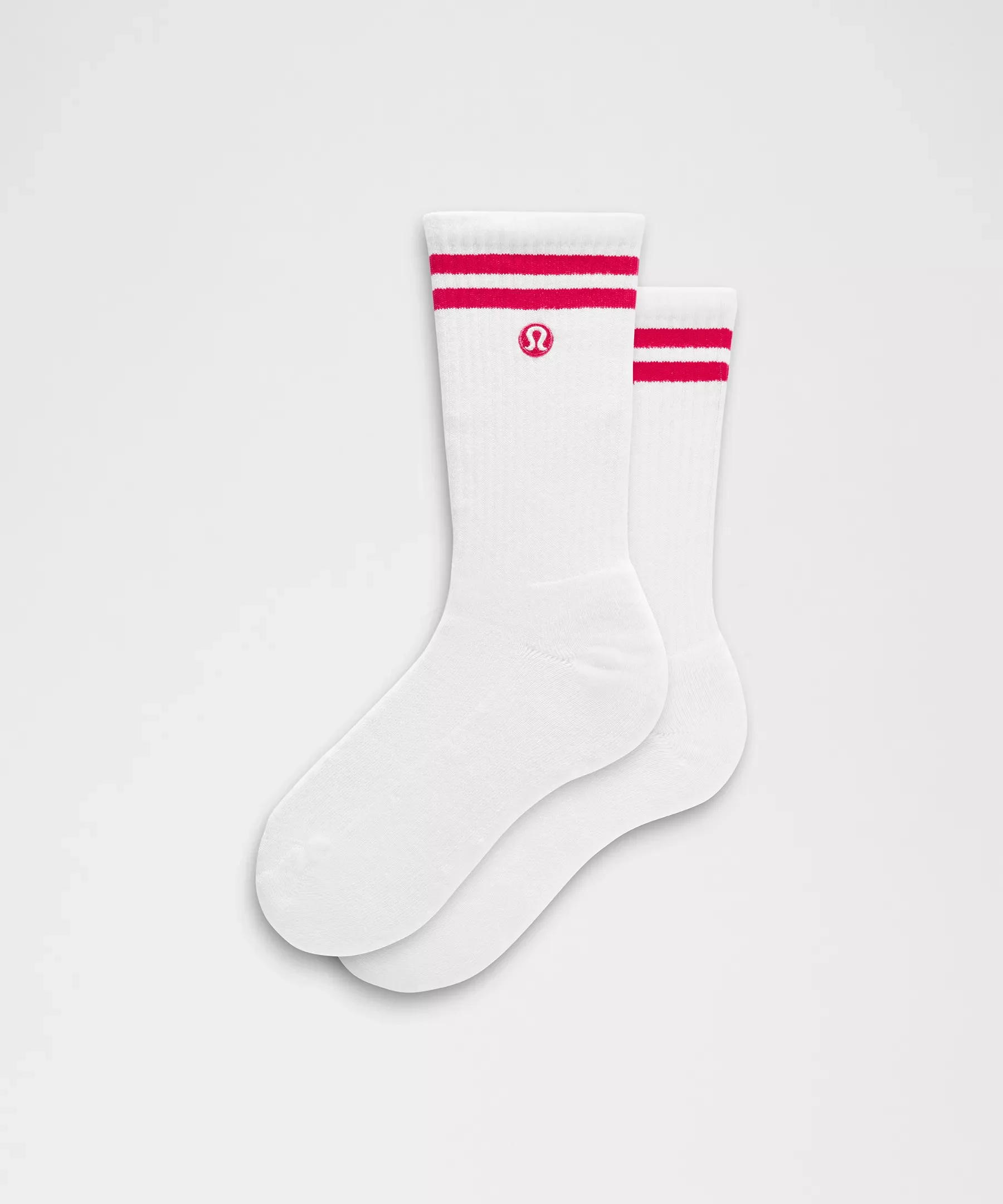 Unisex Daily Essential Crew Socks *Stripe - 1