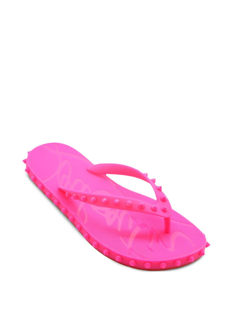 Christian Louboutin thong-strap sandals outlook