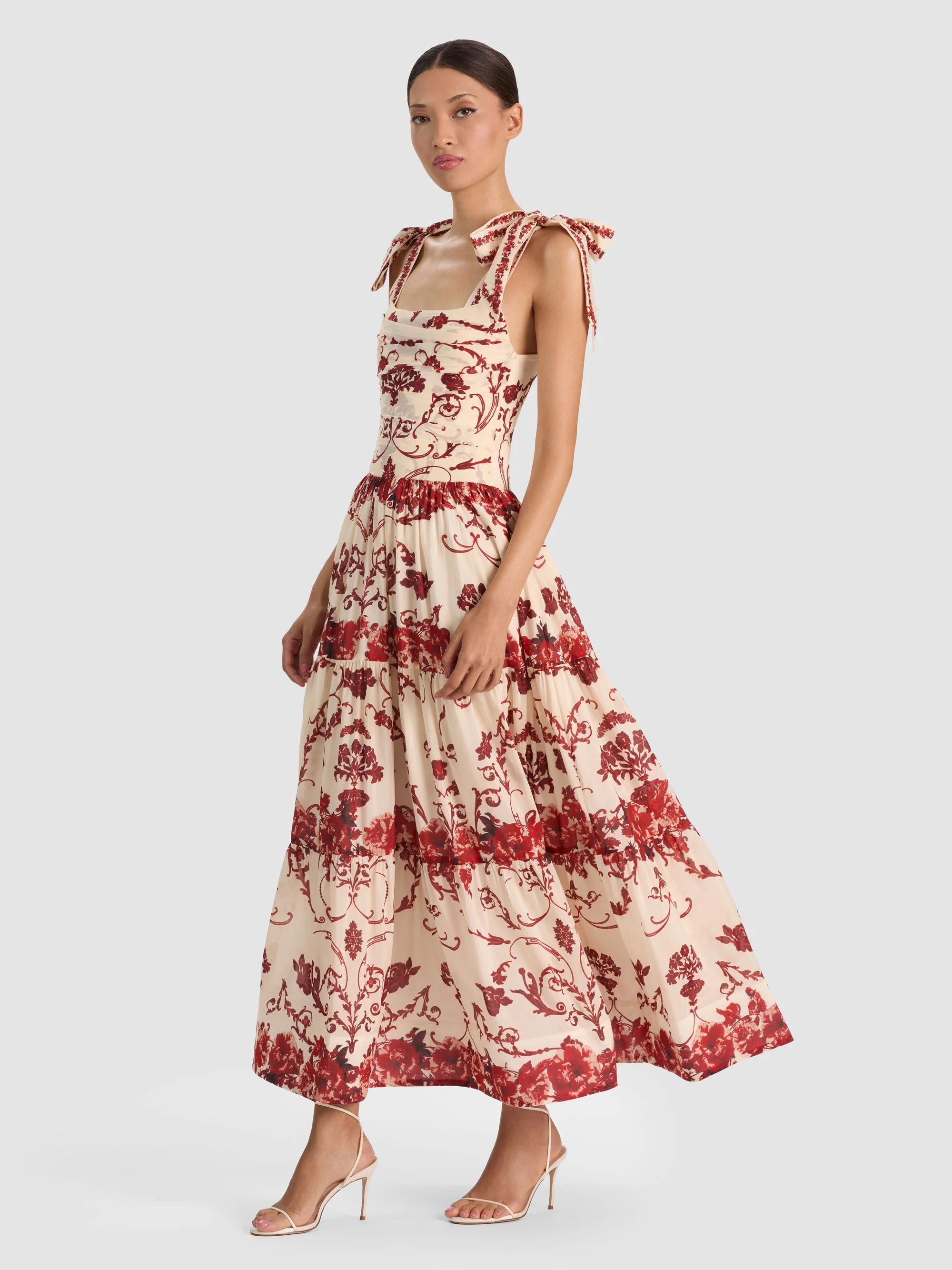 HAVEN FLARED MAXI DRESS - 1
