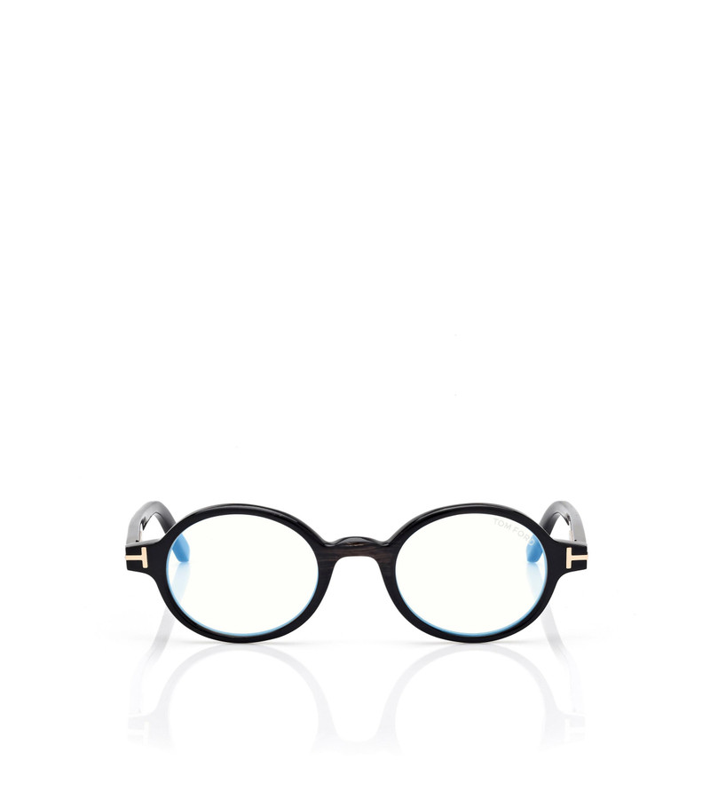 ROUND HORN BLUE BLOCK OPTICALS 4