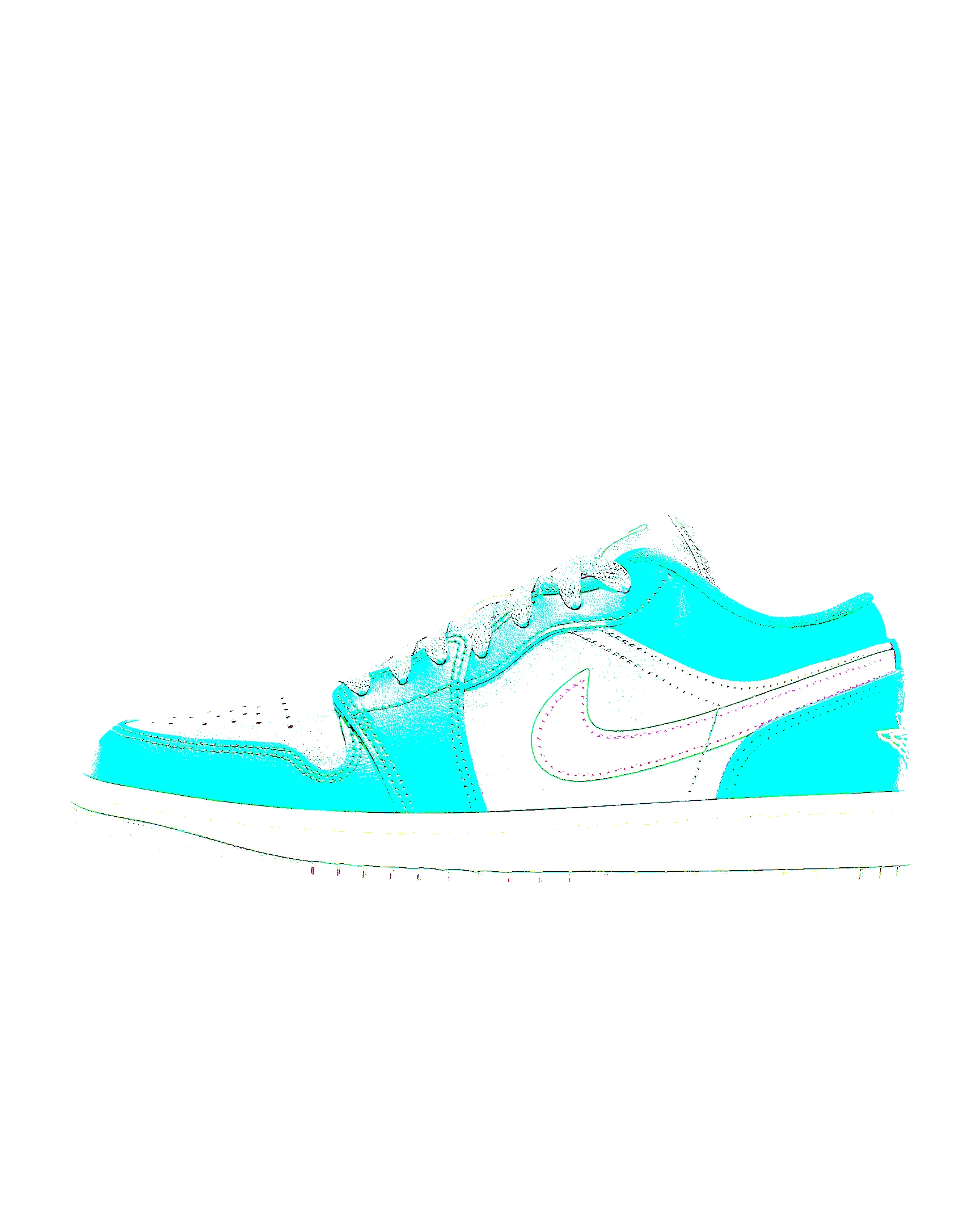 Air Jordan 1 Low Women's Shoes - 1