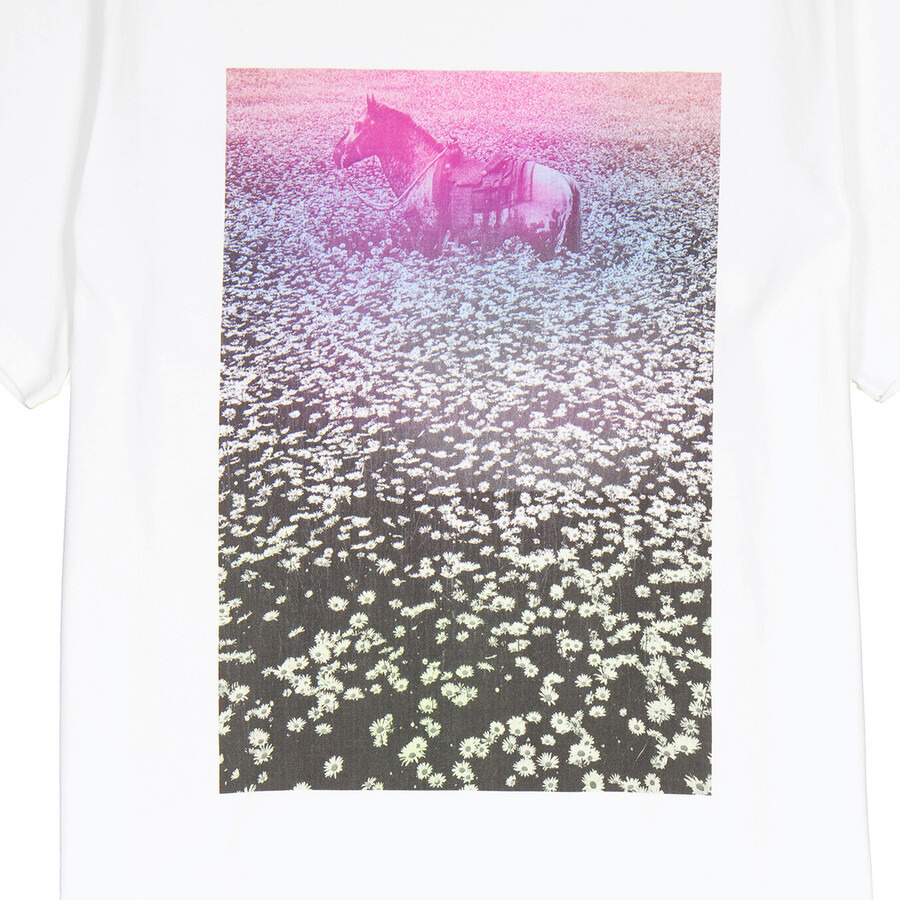 Stella Mccartney Lucky Spot Daisy Field Cotton T-Shirt - 5