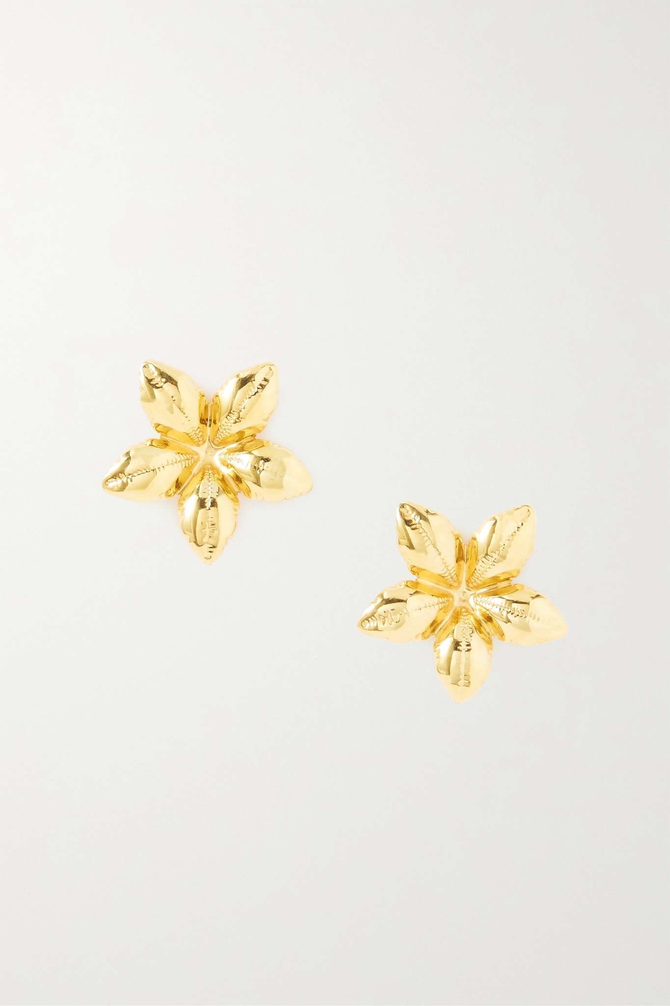 Gold-tone earrings - 1