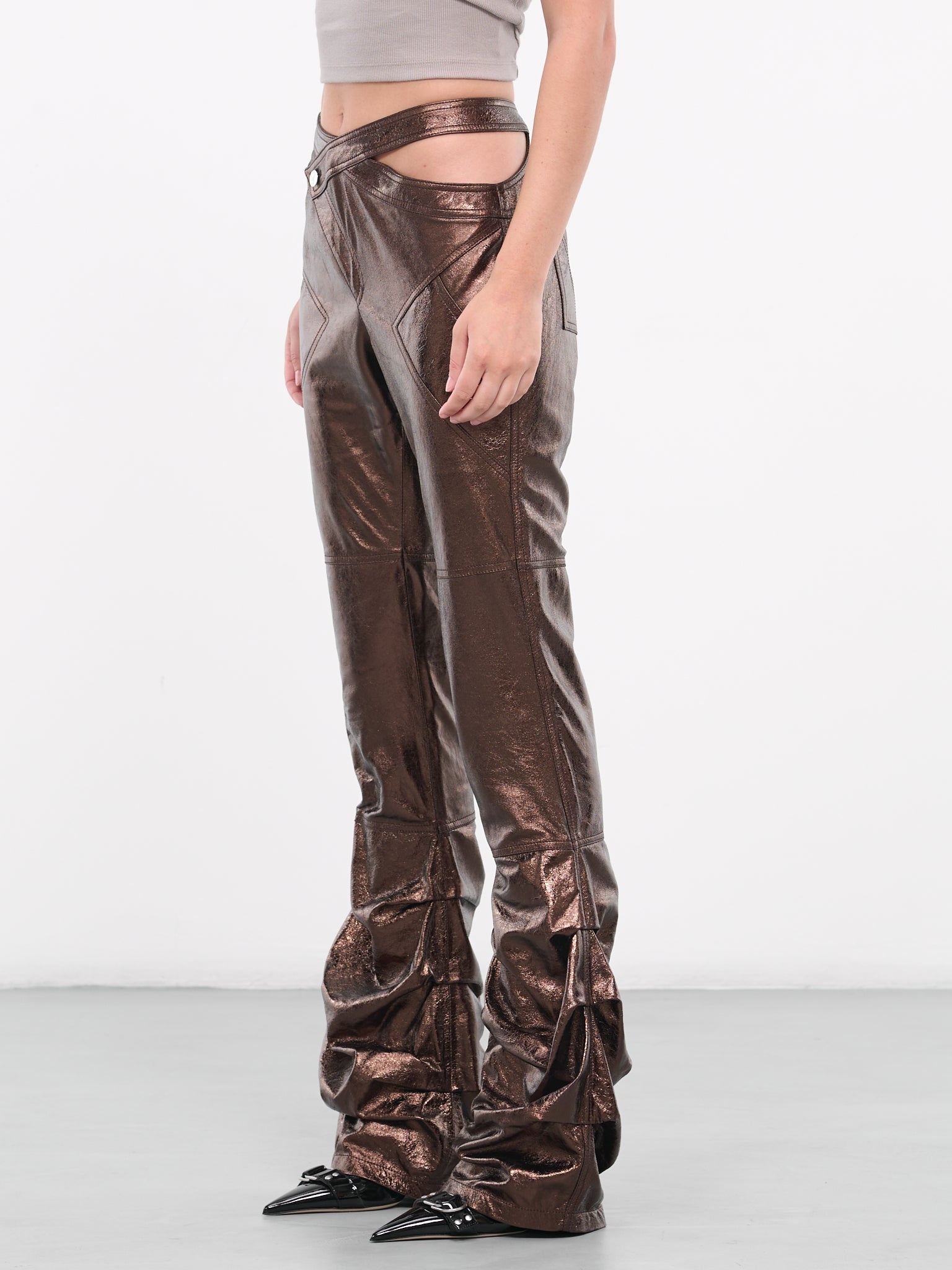 Asymmetric Trousers - 2