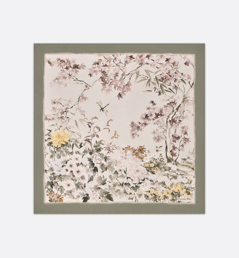Dior Saisons Automne-Hiver 90 Square Scarf 1