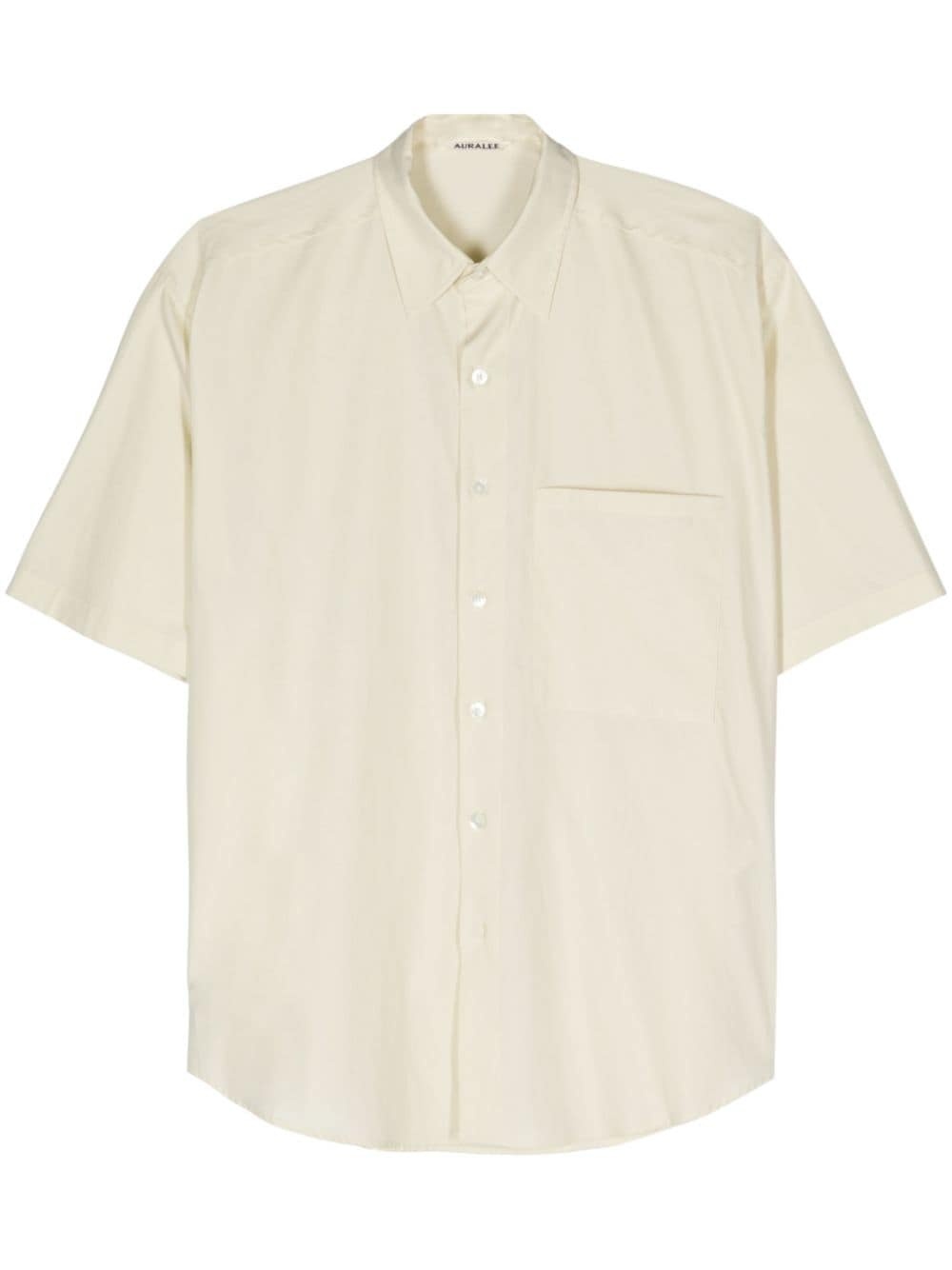 short-sleeve cotton shirt - 1