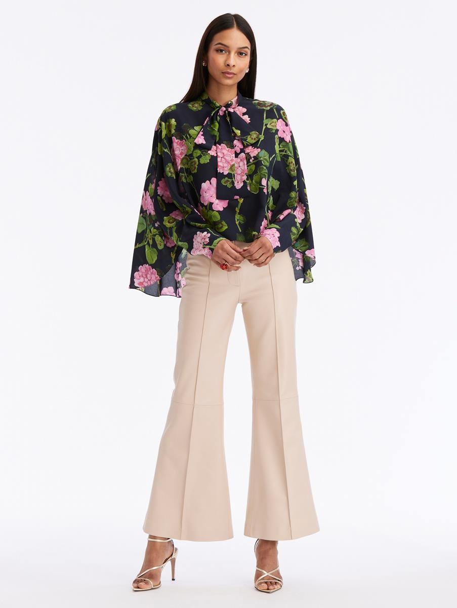 DOLMAN SLEEVE GERANIUM BLOUSE - 2