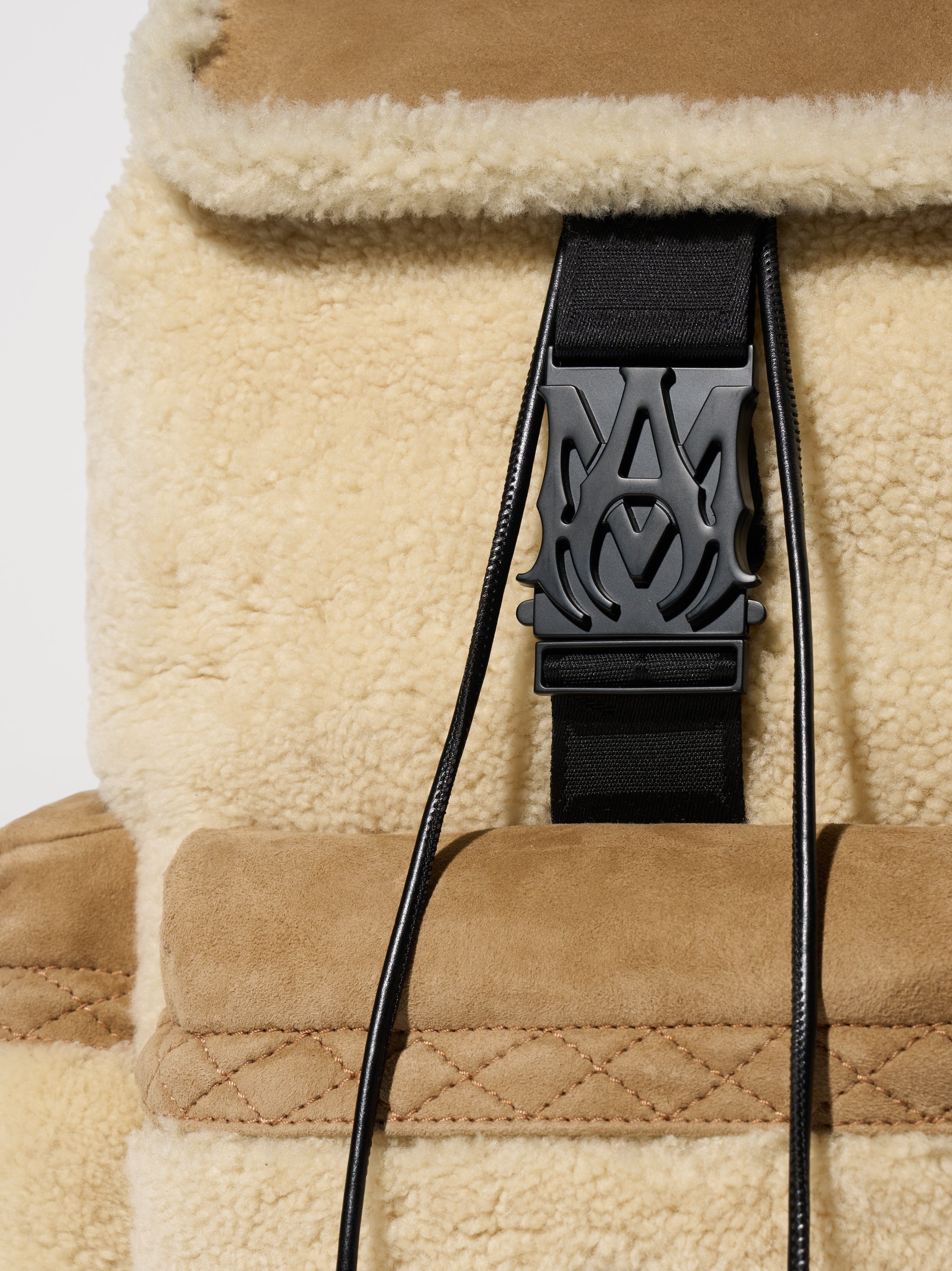 M.A. SHEARLING RUCKSACK - 4
