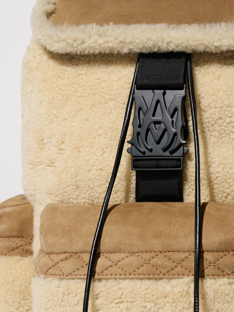 M.A. SHEARLING RUCKSACK 4