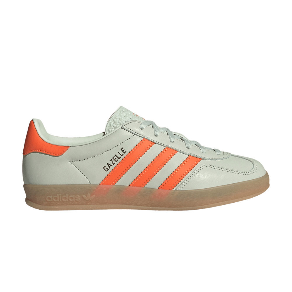 Wmns Gazelle Indoor 'Linen Green Solar Orange' - 1