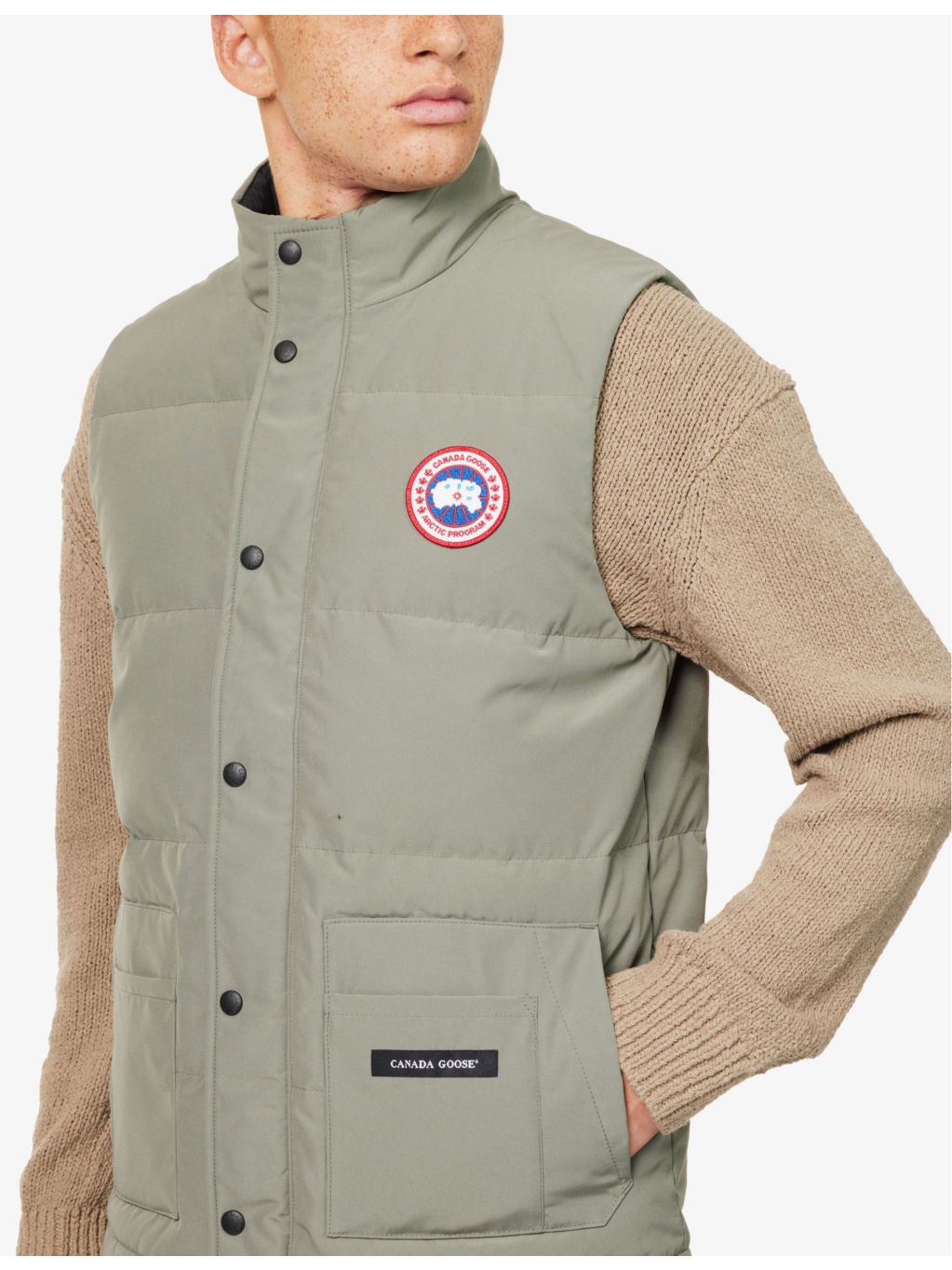 Freestyle padded slim-fit shell-down gilet - 5