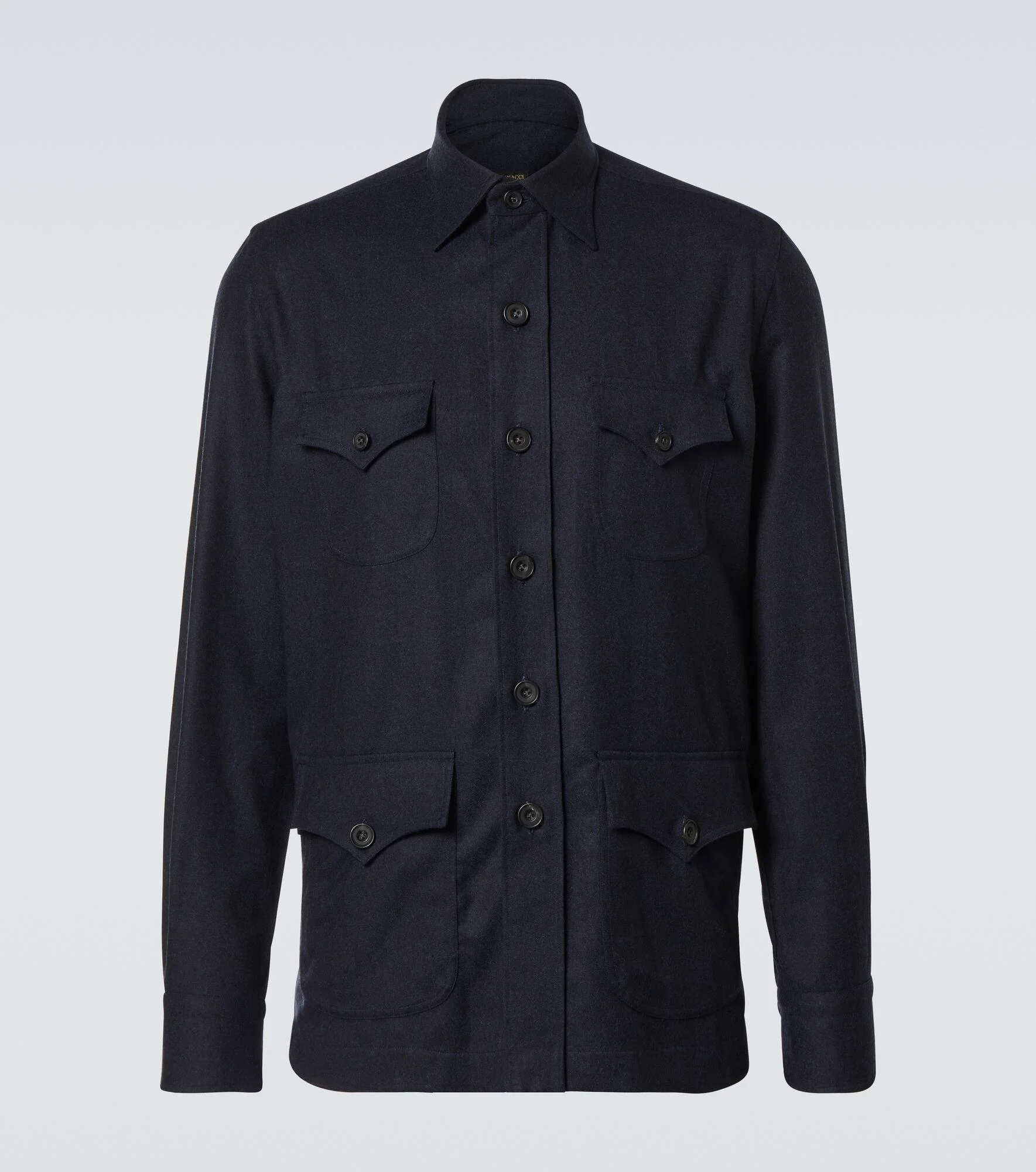Wool overshirt - 1
