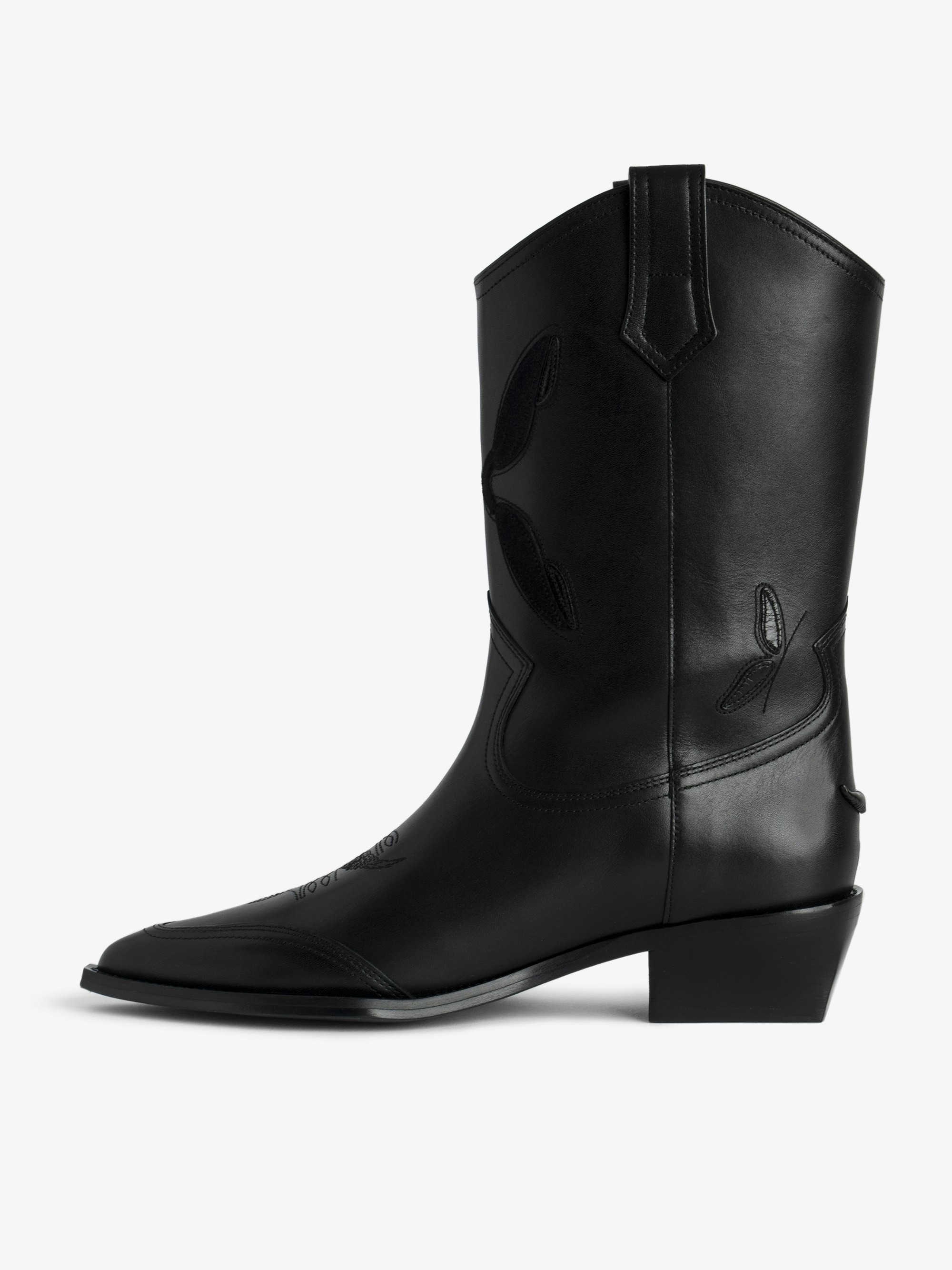 Cara Western Boots - 2
