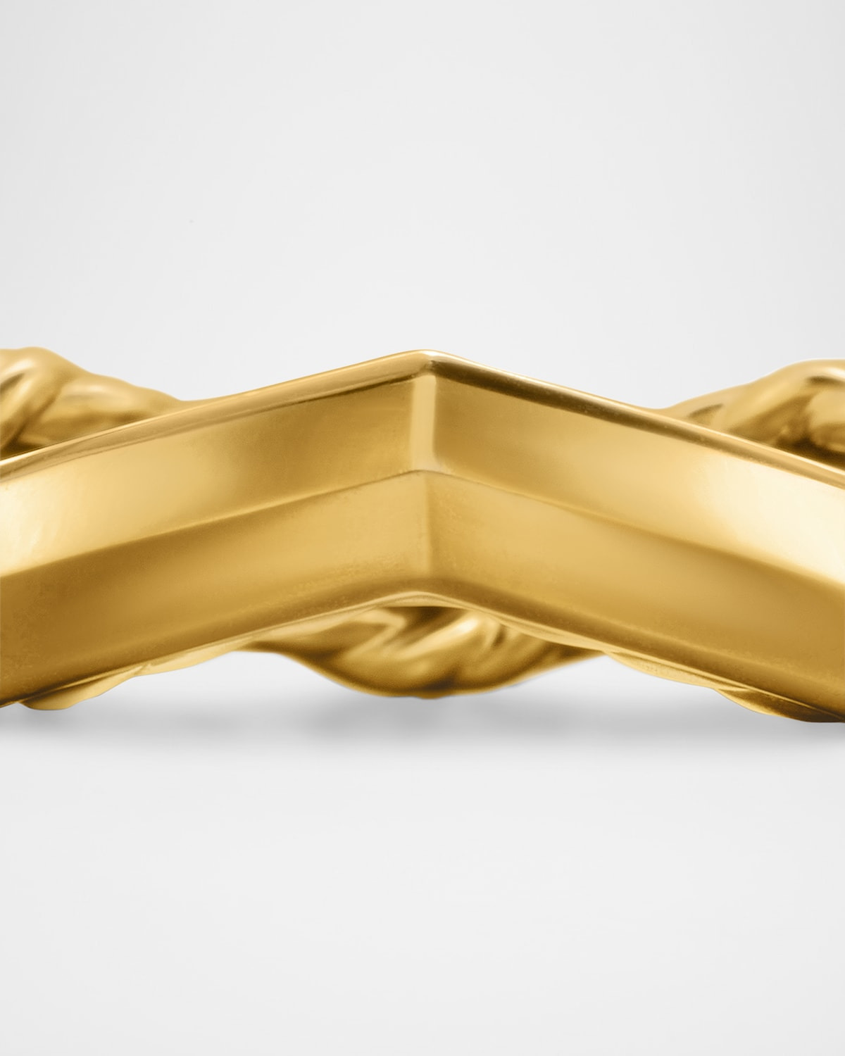 Zig Zag Stax Ring in 18K Gold, 3mm - 5