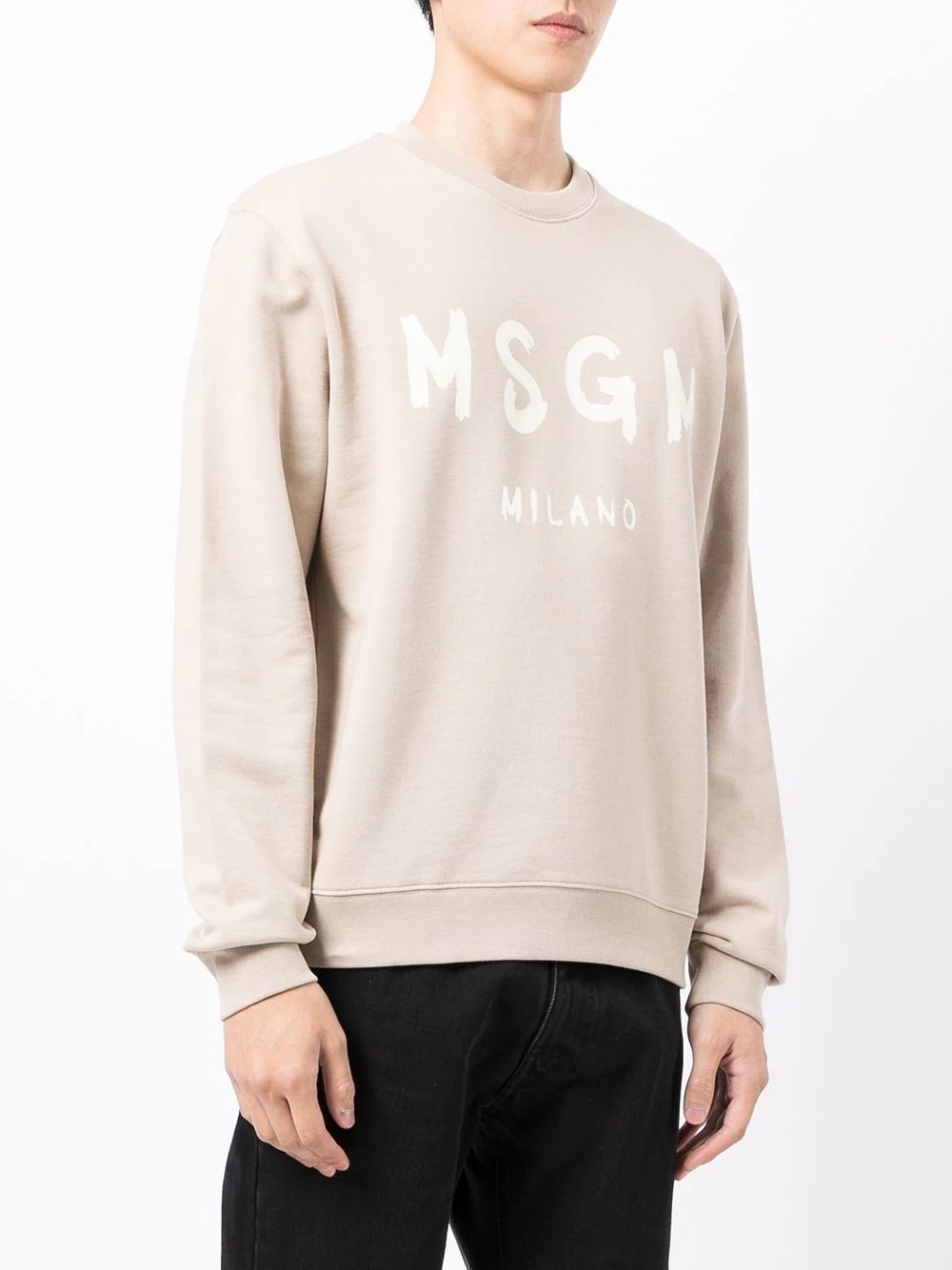 logo lettering sweatshirt - 3