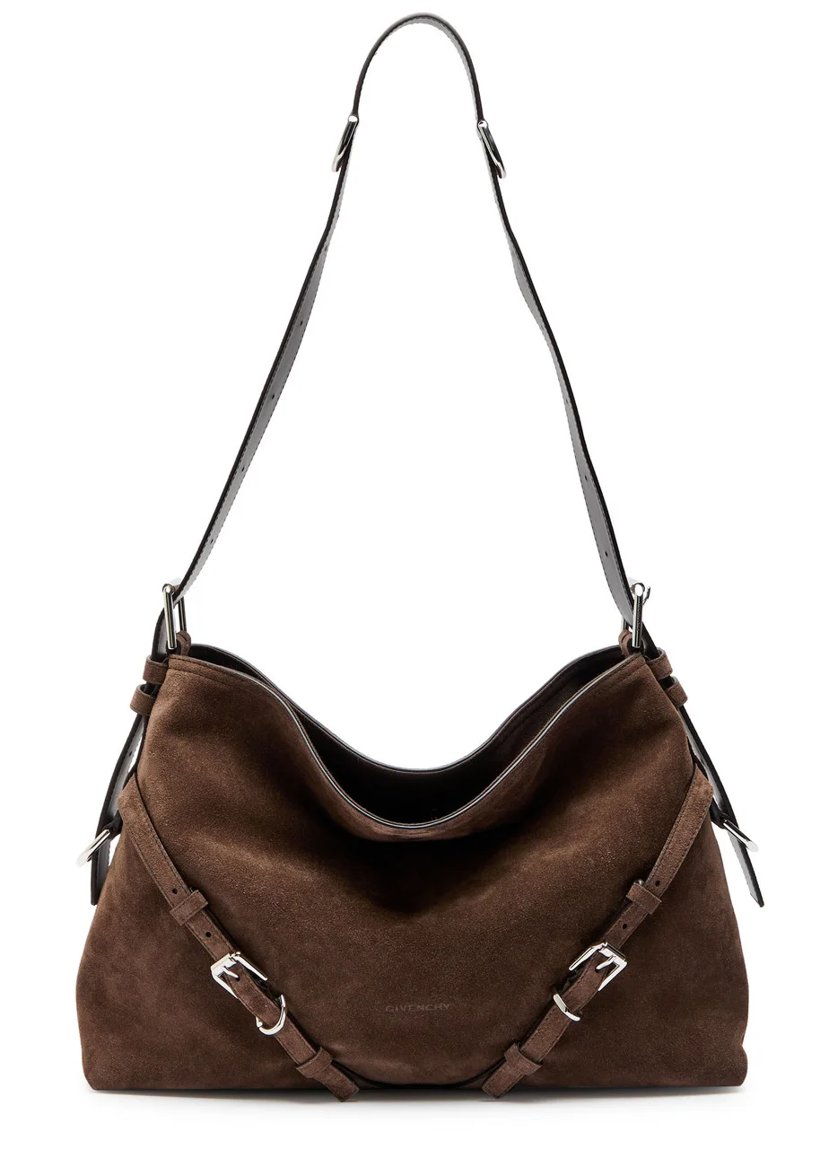 Givenchy Voyou Medium Suede Shoulder bag - 1