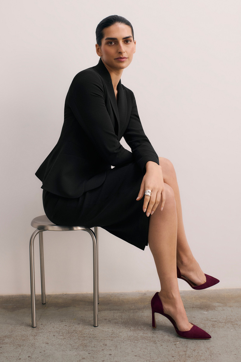 Clever Crepe Pencil Skirt 3