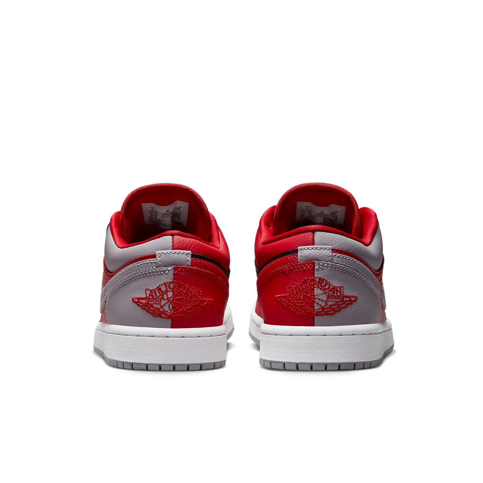 (WMNS) Air Jordan 1 Low SE 'Split - Gym Red Cement Grey' DR0502-600 - 5