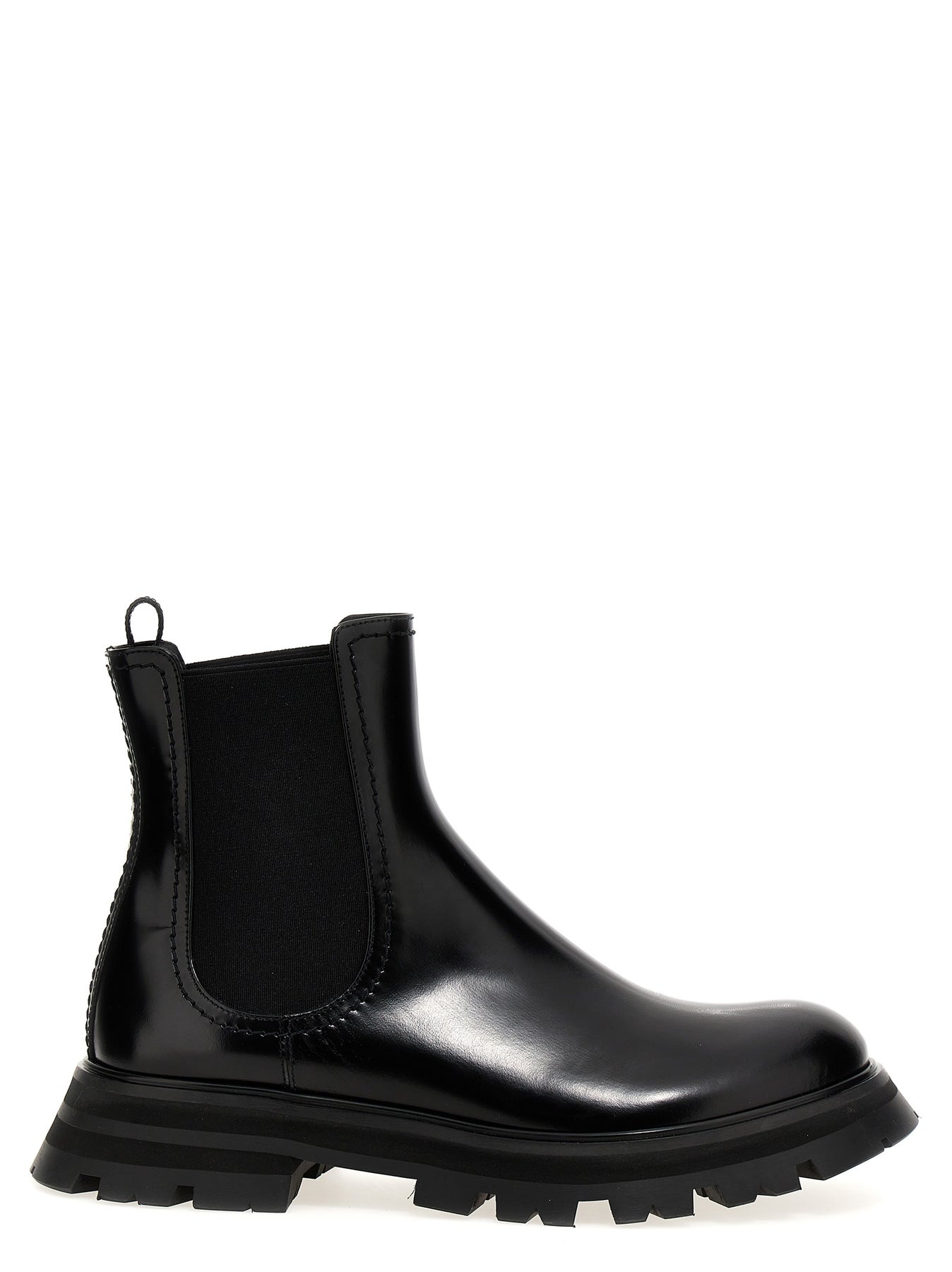 ショートブーツ・ブーティ alexander mcqueen 'Lucent' ankle boots (757487WIDU1 1000) Women's Birdee Ankle Boot in Black | Alexander McQueen US