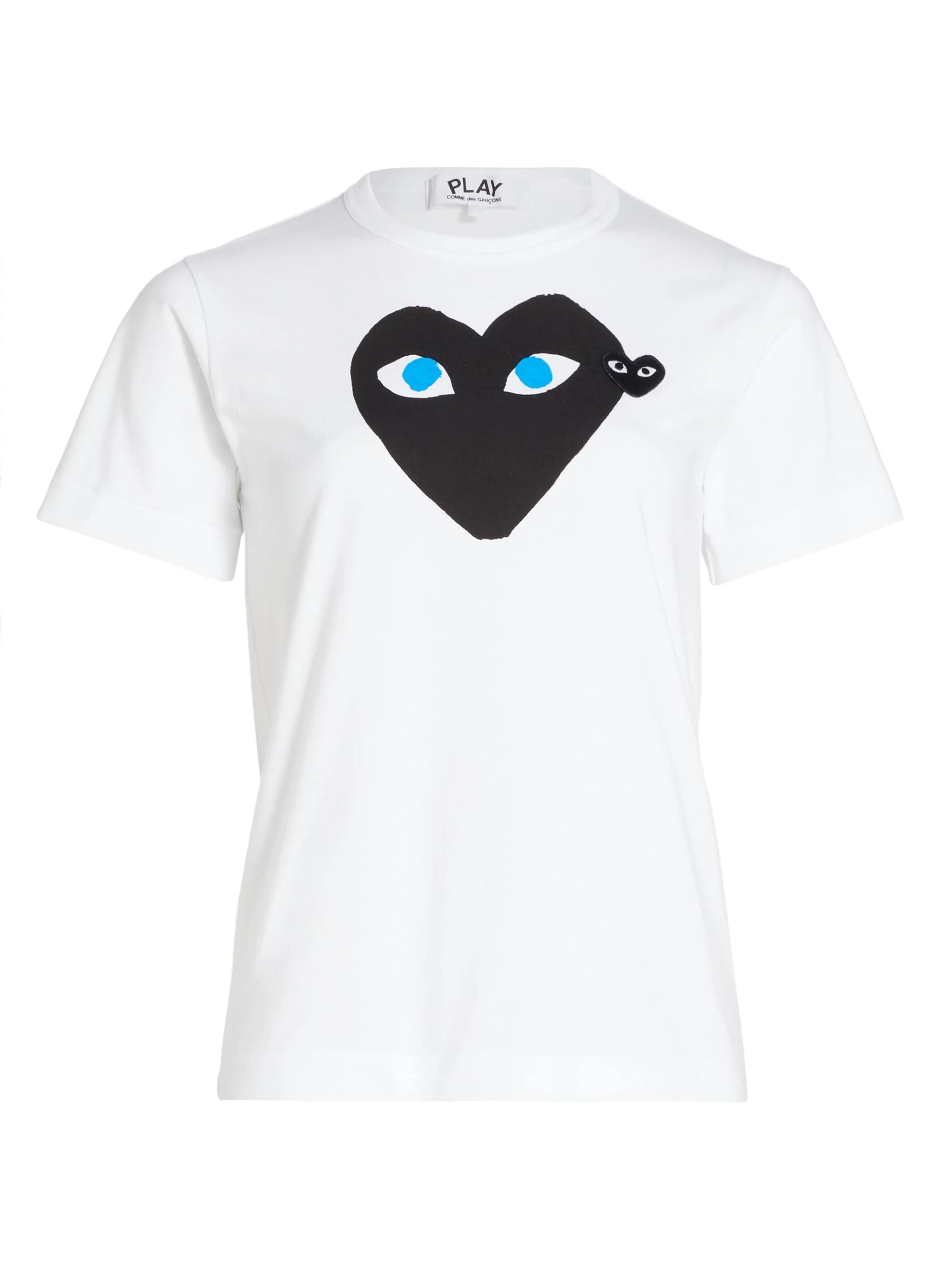 Women's Heart Logo Graphic T-Shirt - White - 1