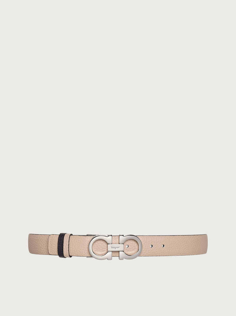 Reversible and adjustable Gancini belt - 1
