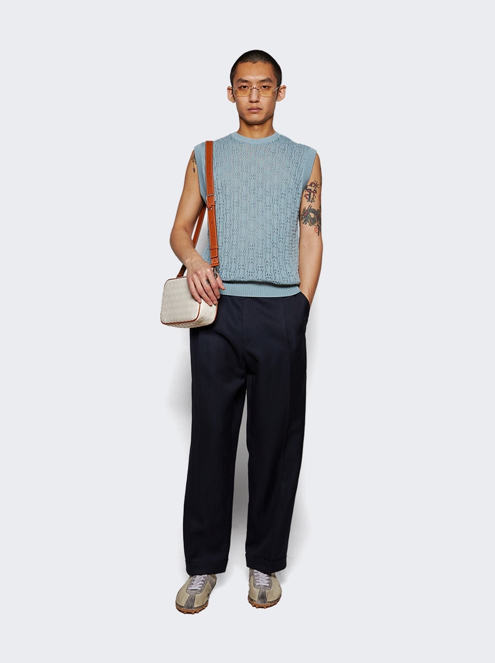 Roundneck Sweater Sky - 5
