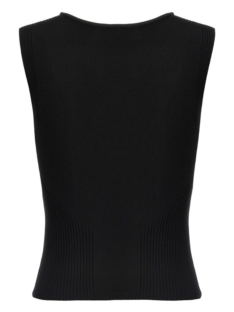 Marine Serre open-knit tank top outlook