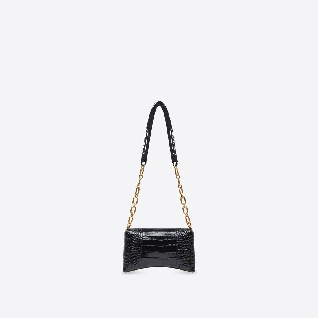 Women's Downtown Xs Shoulder Bag Crocodile Embossed in Black - 2