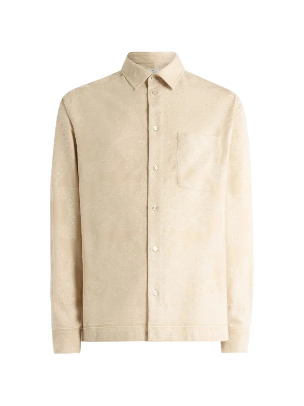 paisley-motif shirt - 1