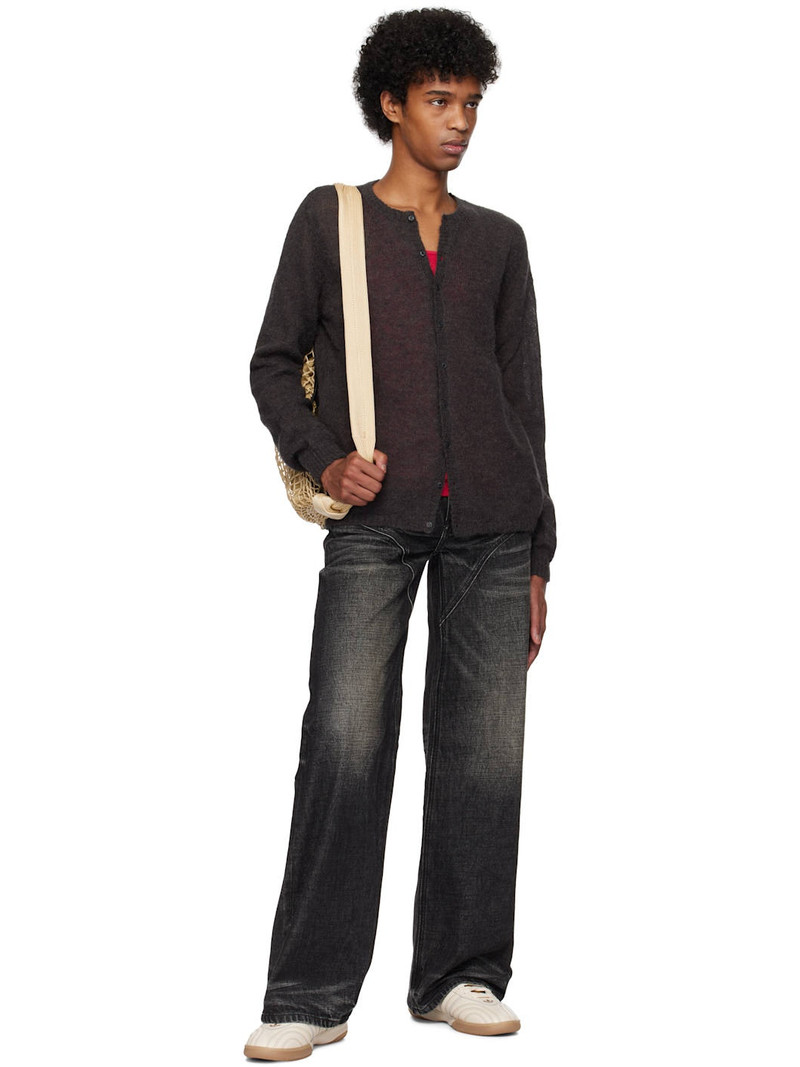paloma wool Gray Button Fine Champions Cardigan outlook