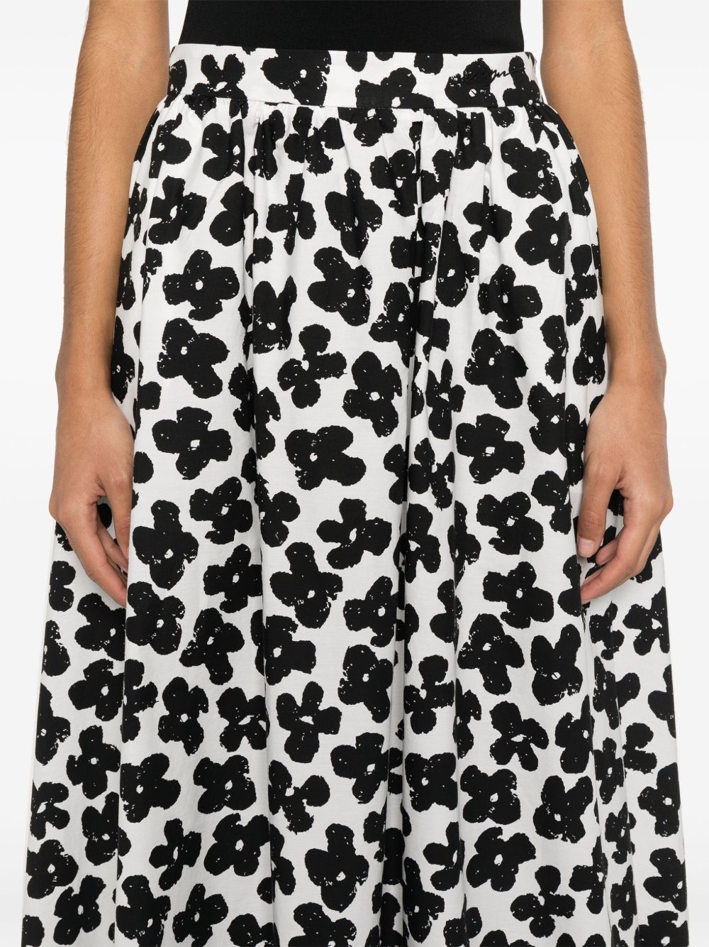 floral-print maxi skirt - 5