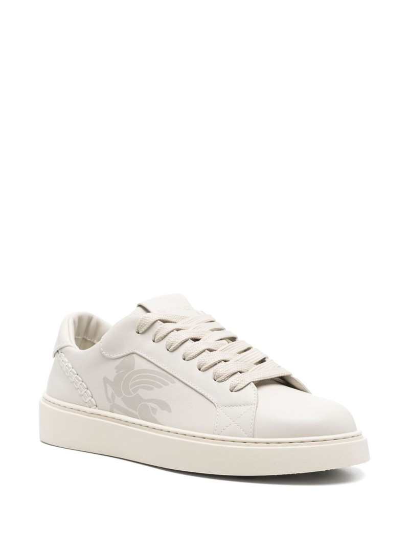 Etro leather low-top sneakers outlook
