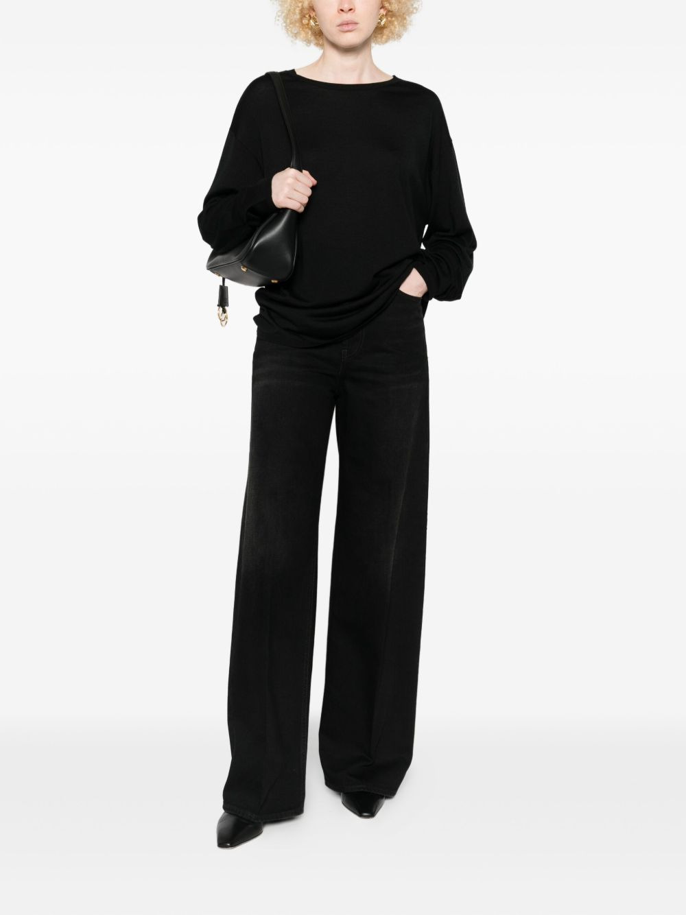round-neck sweater - 2