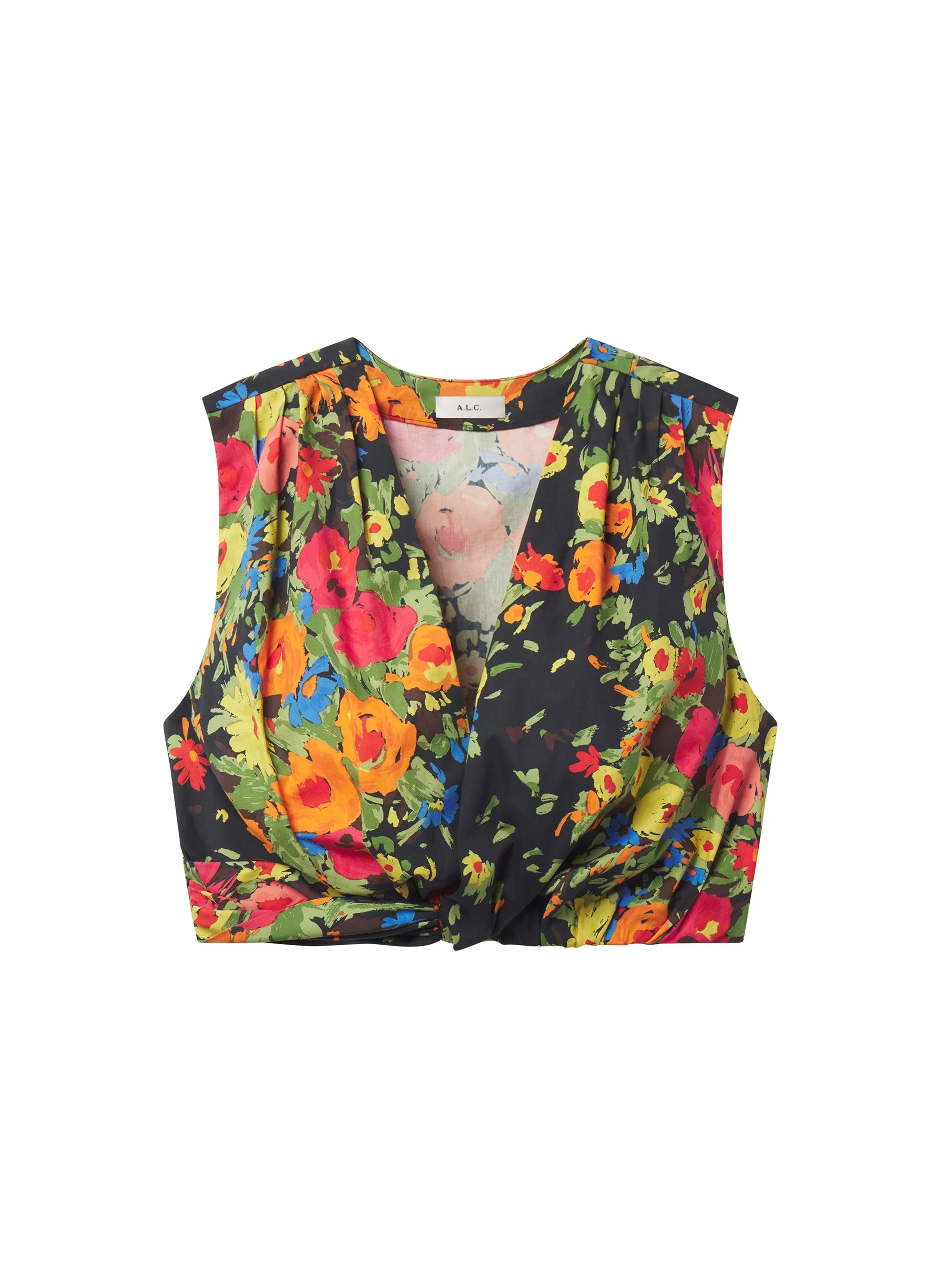 Brooklyn Cropped Floral Top - 1