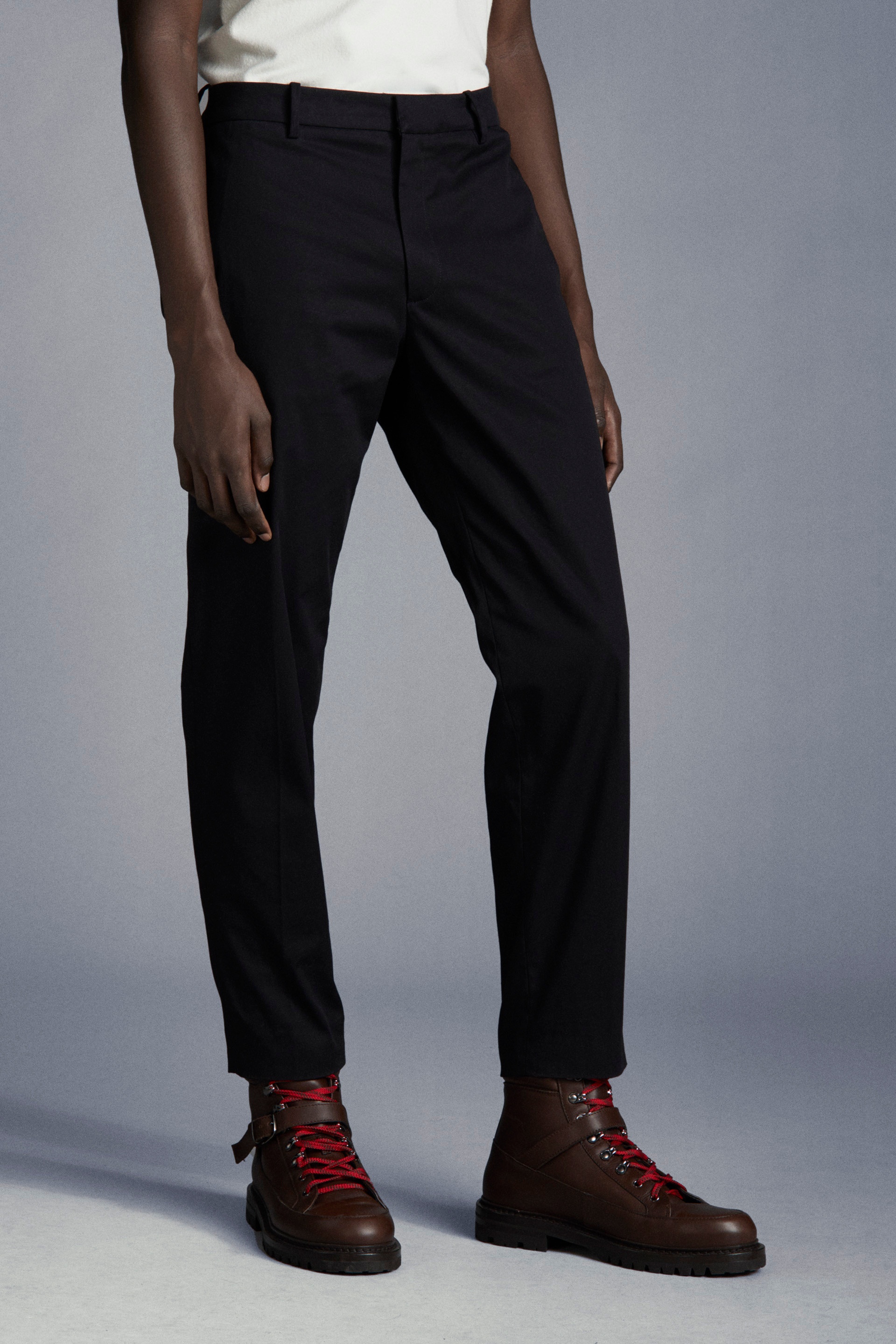 Cotton Poplin Pants - 3
