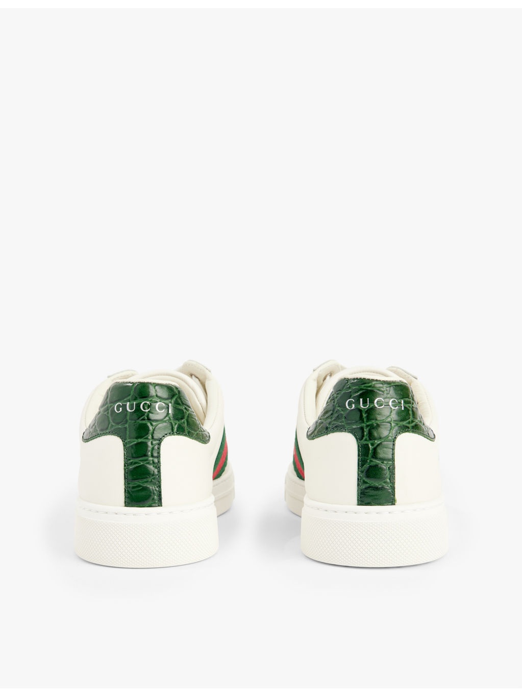 Ace leather low-top trainers - 4