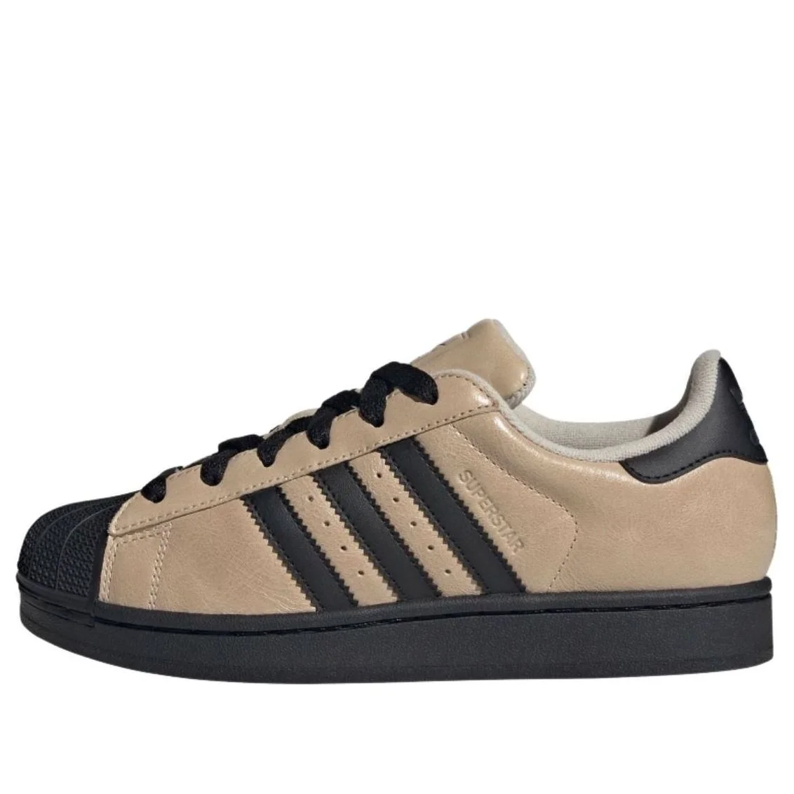 (WMNS) adidas Superstar II 'Crystal Linen Beige Black' IH6661 - 1