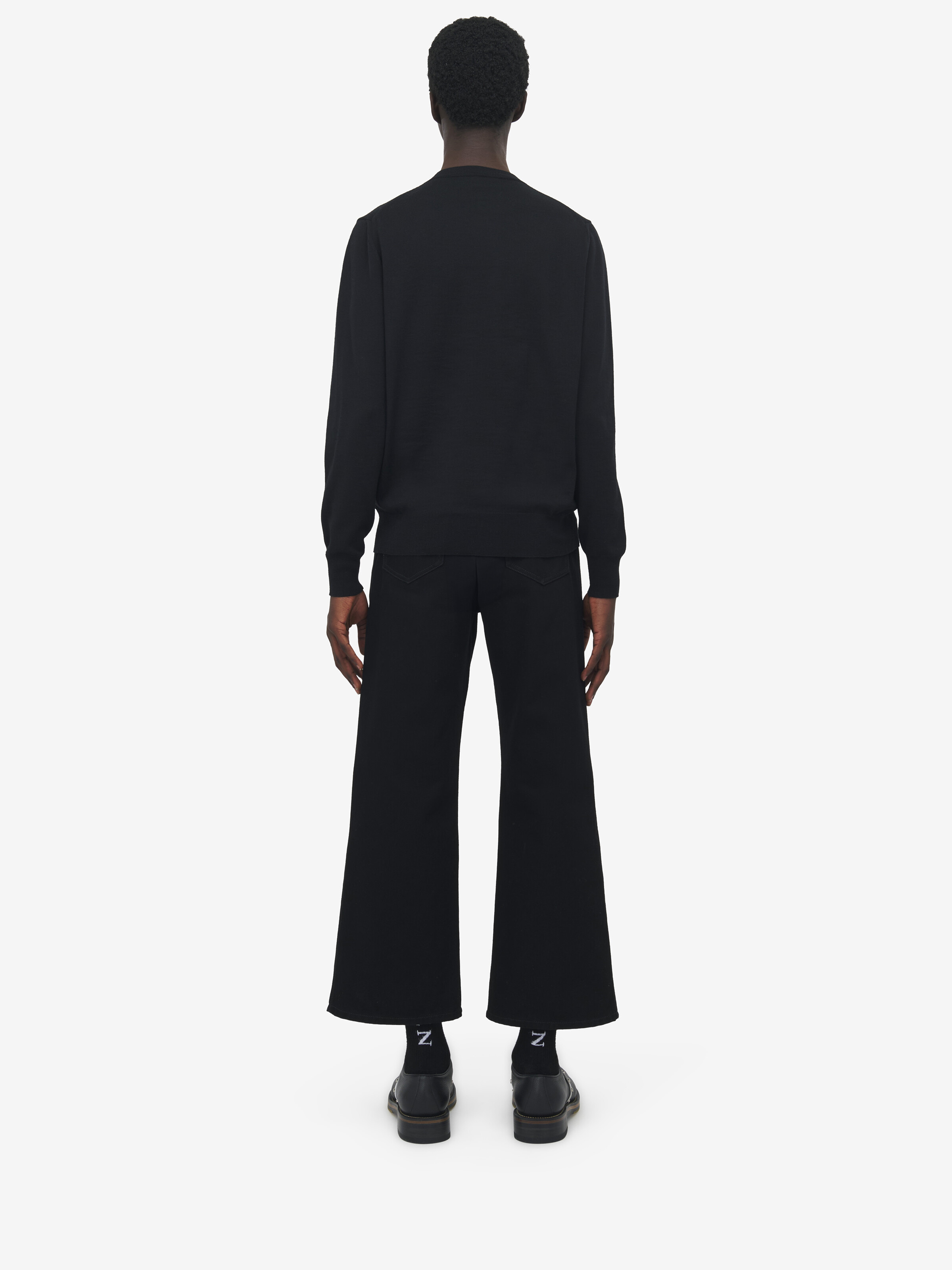 Merino Wool McQueen Logo Jumper - 5