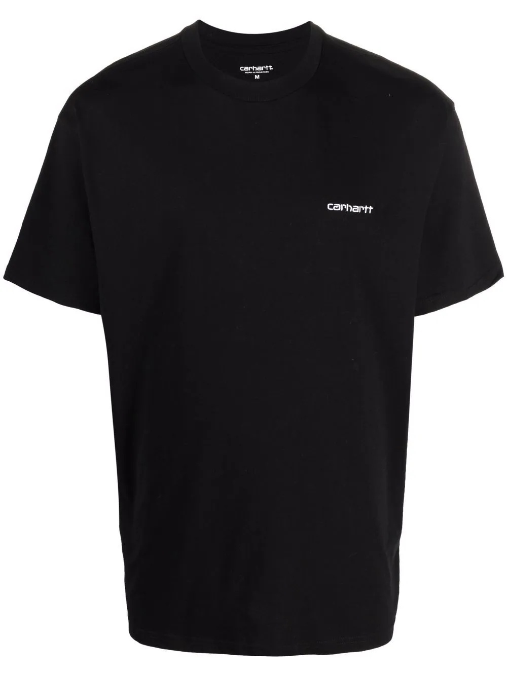 logo-embroidered T-shirt - 1