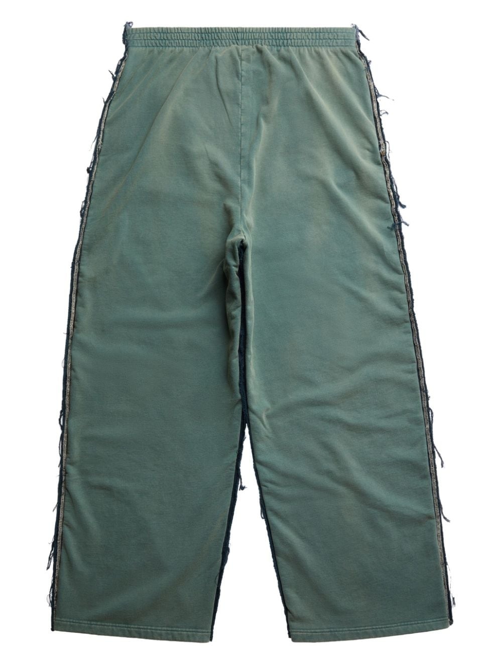 wide-leg panelled jeans - 6